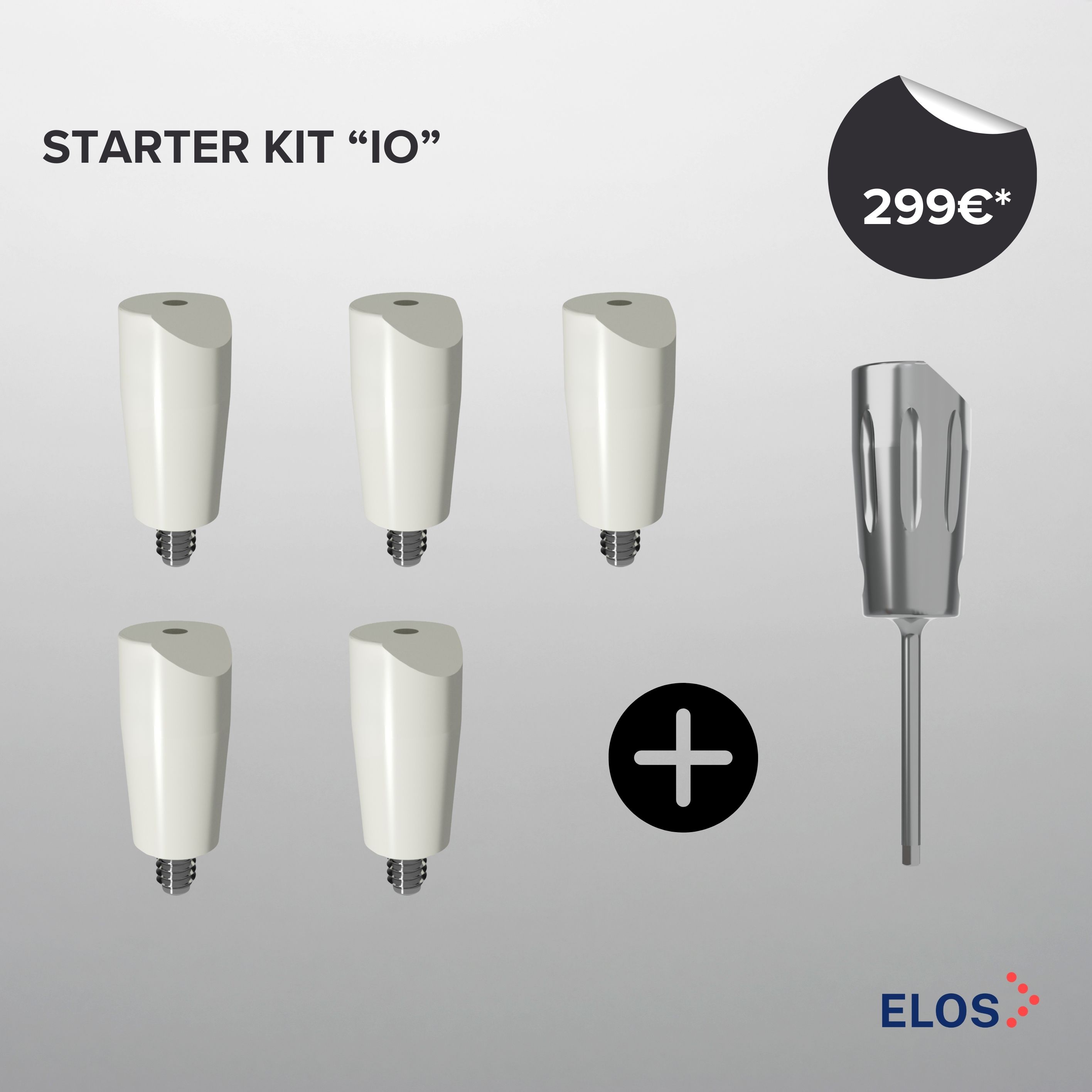 Elos Accurate® Starter KIT “IO Scanbody”